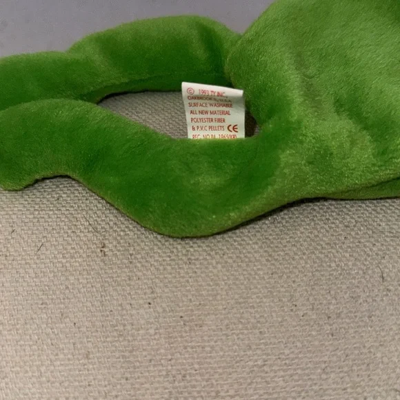 TAG ERROR - ‘93 - Ty - Legs the Frog Beanie Baby - Picture 5 of 5